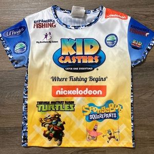 Kids fishing shirt